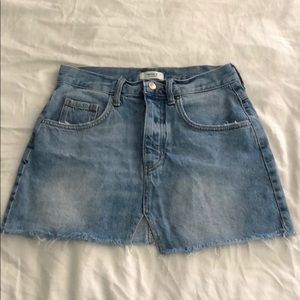 Denim skirt